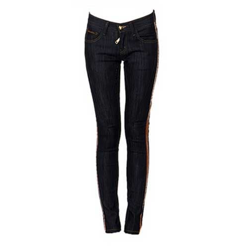 Korea Fashion Clothing-Denim Jeans-OSTRICH-
